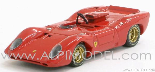Ferrari 312 P Spider Prova 1969 (red) by best-model