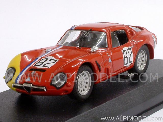Alfa Romeo TZ2 #82 Nurburgring 1967 Trosch - Pilette by best-model