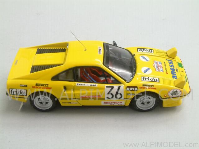 Ferrari 308 GTB Gr.2 #36 Monza 1983 Facetti - Artioli - best-model