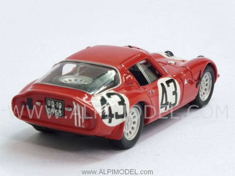Alfa Romeo TZ2 #43 Le Mans 1965 Zeccoli - Rosinski - best-model