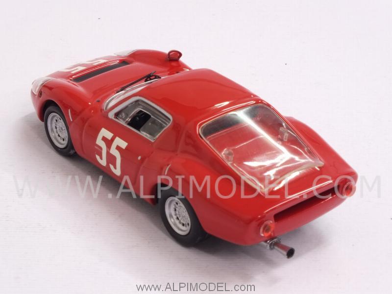 Abarth OT1300 #55 Monza 1966 Baghetti - Cella - Fischhaber - Furtmayr - best-model