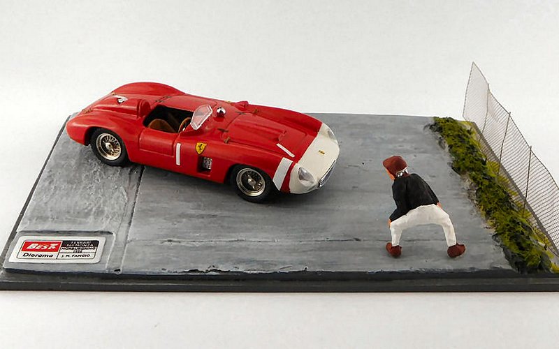 Ferrari 860 Monza 1000 Km Nurburgring 1965 Juan Manuel Fangio (diorama) by best-model