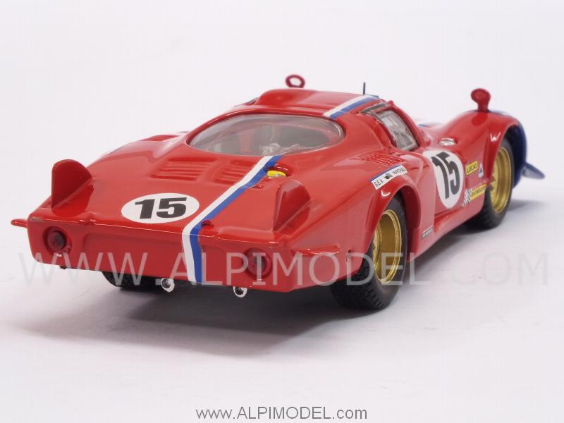 Alfa Romeo 33.2 LM #15 Le Mans Test 1969 Pilette - Slotemaker - best-model