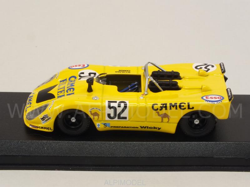 Porsche 908/02 Flunder #52 Le Mans 1973 Wichy - Olivar - Carron - best-model