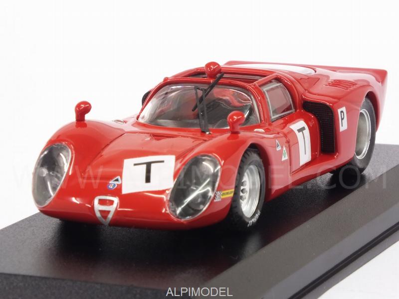 Alfa Romeo 33.2 T Le Mans Test 1968 Bianchi - Zeccoli - Grosselin - Trosch by best-model