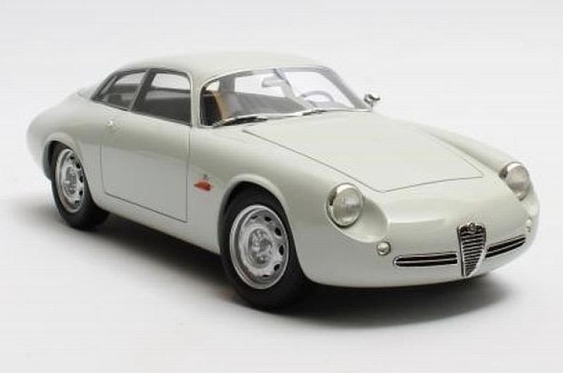 Alfa Romeo Giulietta Sprint Zagato Coda Tronca (Silver) by cult-scale-models