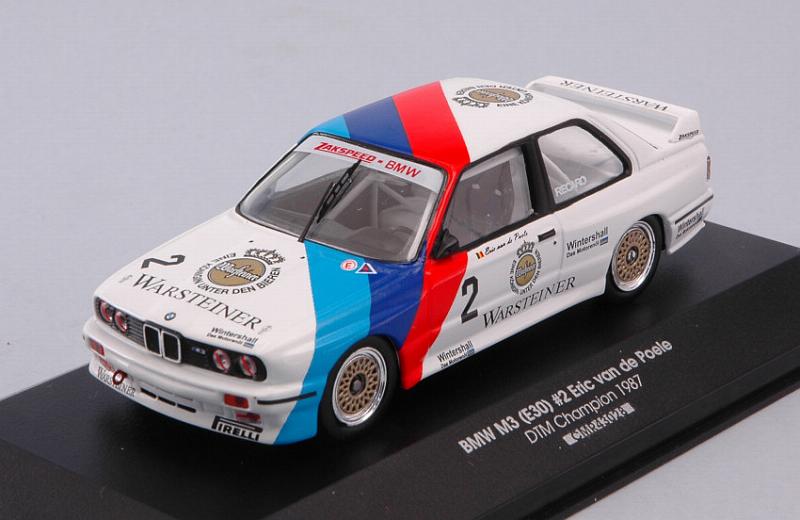 BMW M3 (E30) #2 DTM Champion 1987 Eric Van De Poele by cmr