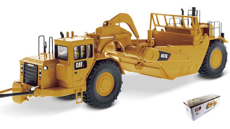 CAT 657G Wheel Tractor Scraper by diecast-master