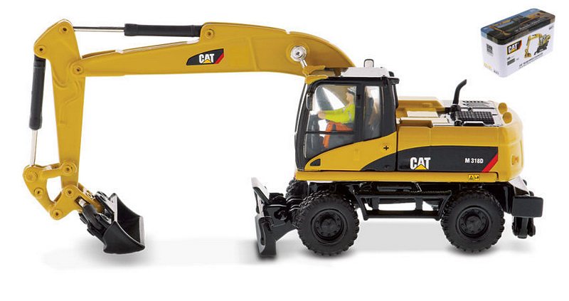 CAT M318D Wheeled Excavator by diecast-master