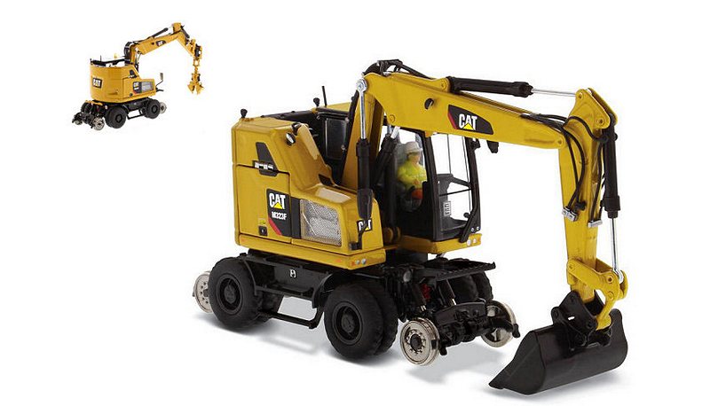M323F Railroad Wheeled Excavator by diecast-master