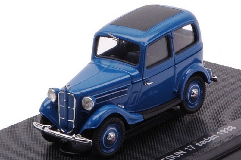 Datsun 17 Sedan 1938 (Blue) by ebbro