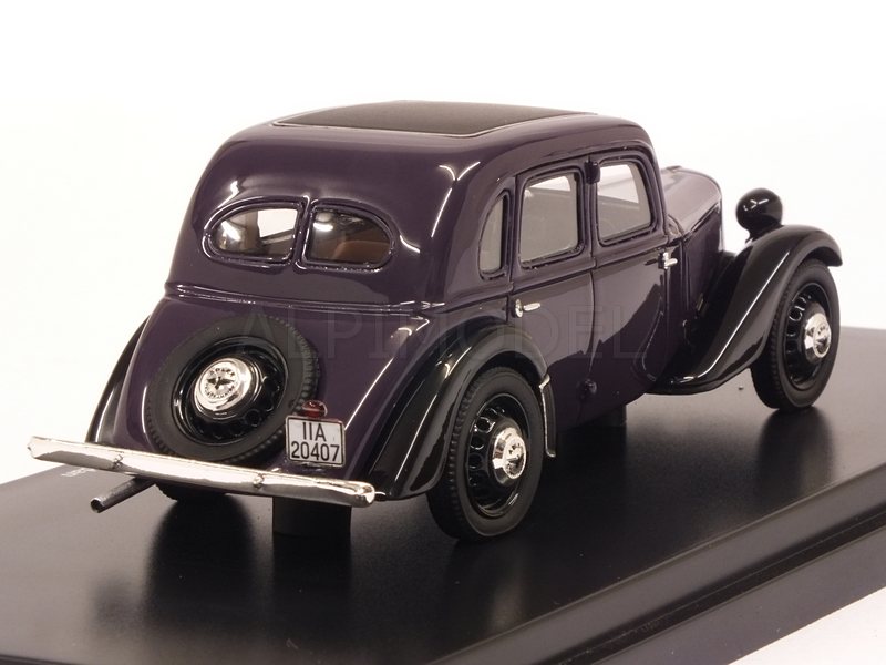 Adler Trumpf Junior 4-Door Sedan 1934-39 (Purple/Black) - esval