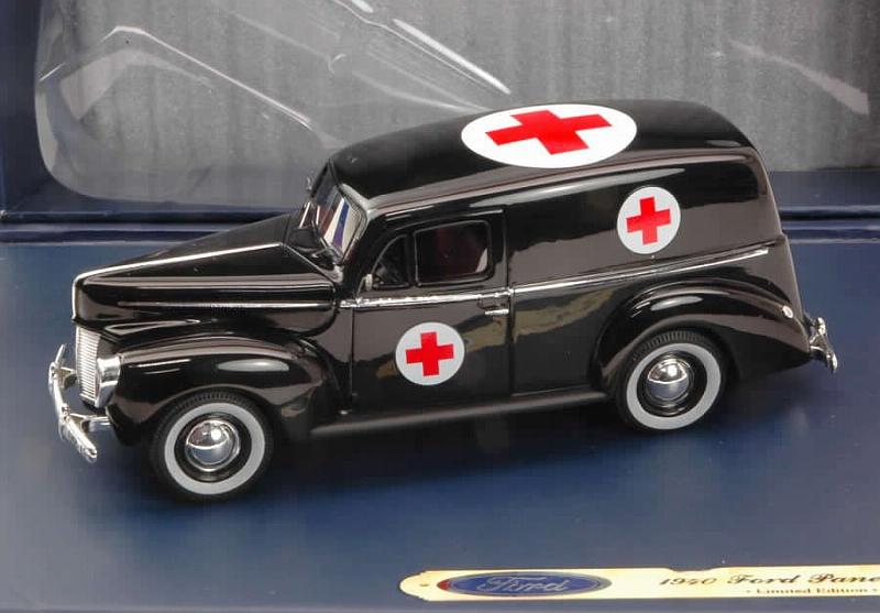 Ford Panel Van Red Cross 1935 by genuine-ford-parts
