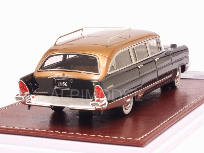 Lincolnd Pioneer Wagon 1956 (Black/Copper Metallic) - great-iconic-models