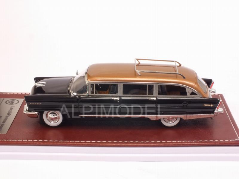 Lincolnd Pioneer Wagon 1956 (Black/Copper Metallic) - great-iconic-models