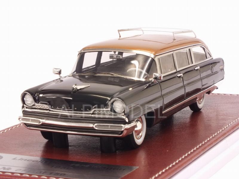 Lincolnd Pioneer Wagon 1956 (Black/Copper Metallic) by great-iconic-models