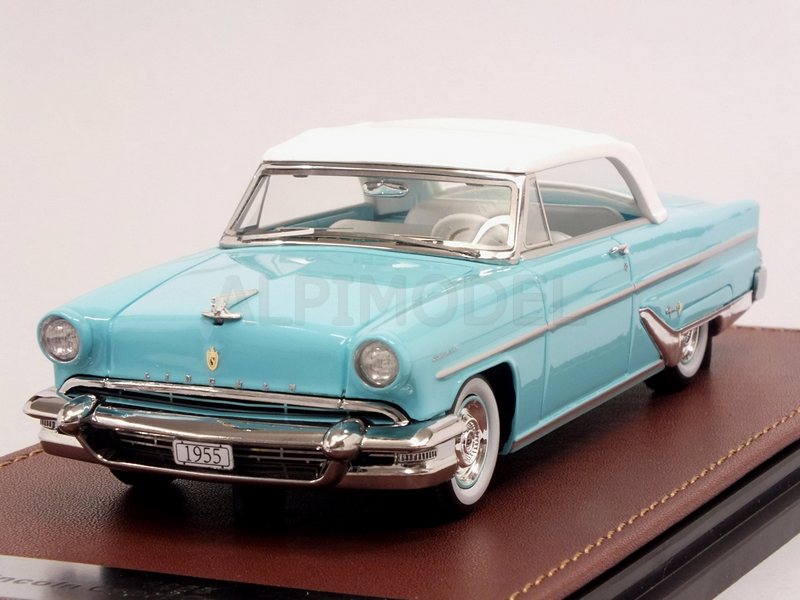 Lincoln Capri Convertible 1955 closed (Turquoise) by glm-models