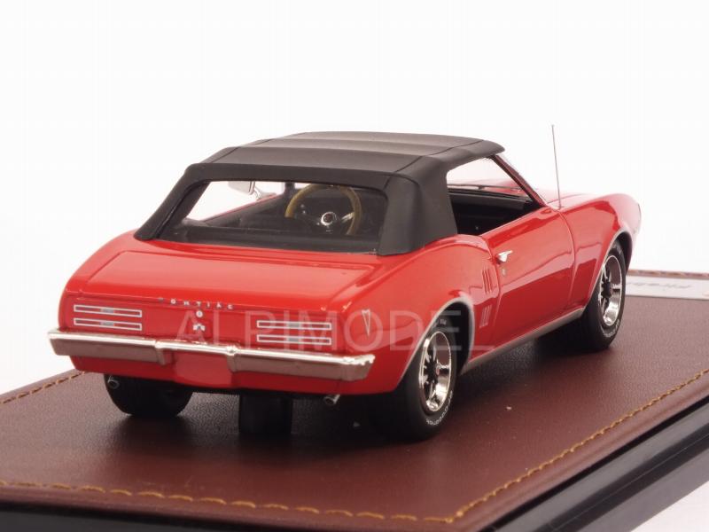 Pontiac Firebird 400 Convertible 1968 closed (Red) - glm-models