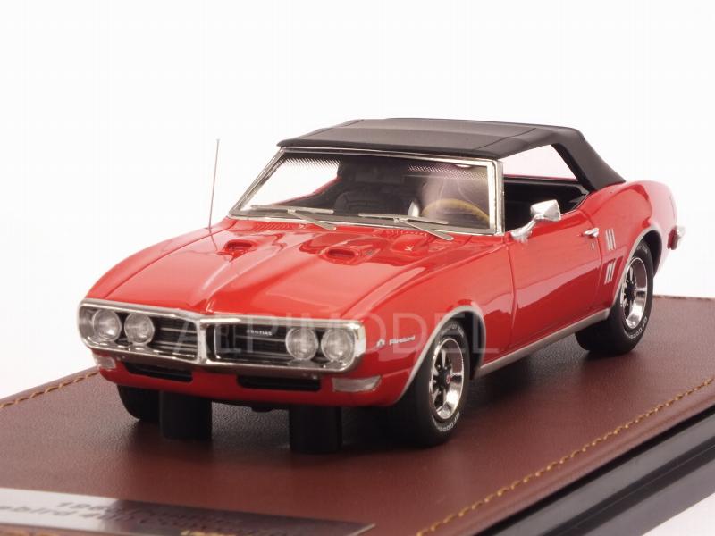 Pontiac Firebird 400 Convertible 1968 closed (Red) by glm-models
