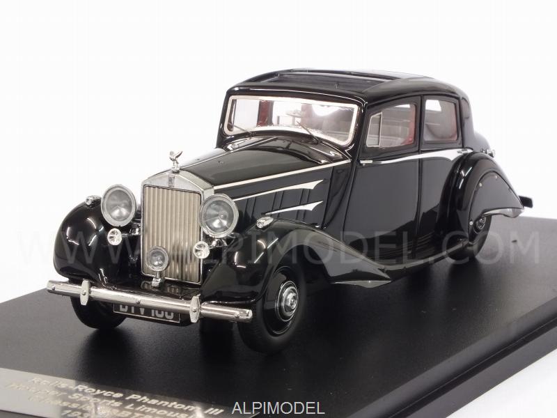 Rolls Royce Phantom III Hooper Sports Limousine 1937 (Black) by glm-models