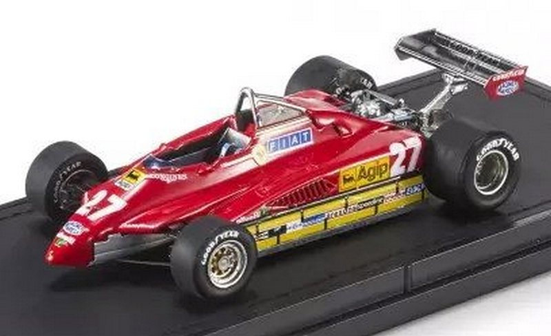 Ferrari 126 C2 #27 1982 Gilles Villeneuve by gp-replicas