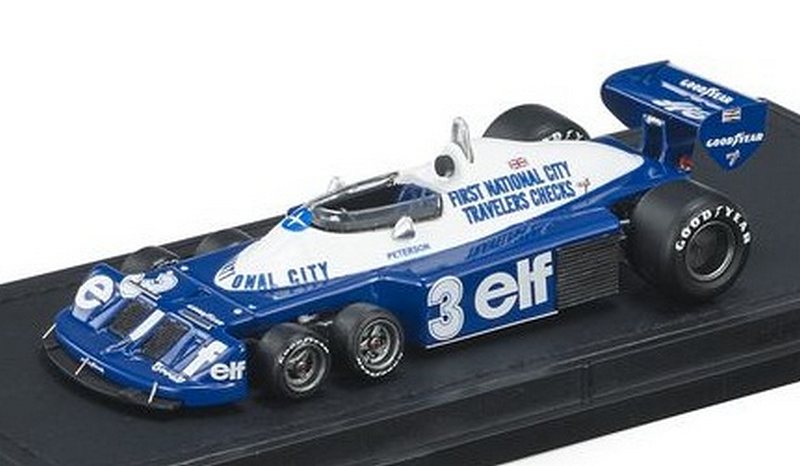 Tyrrell P34/2 Ford Six Wheels #3 1977 Ronnie Peterson by gp-replicas