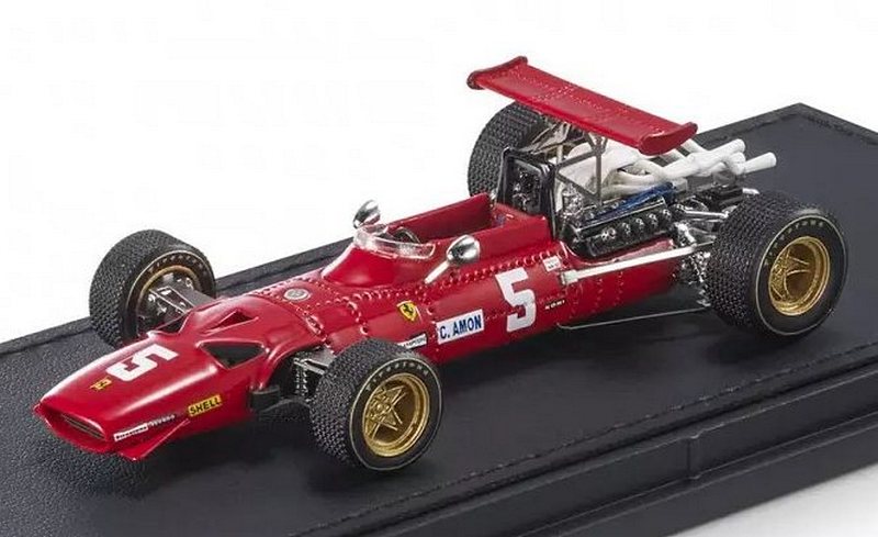 Ferrari 312 #5 British GP 1968 Chris Amon by gp-replicas