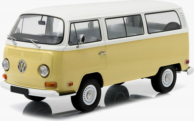 Volkswagen T2b Bus 1971 (Kansas Beige/Pastel White) by greenlight