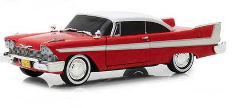 Plymouth Fury 1958 Christine Evil Versio with blacked-out windows by greenlight
