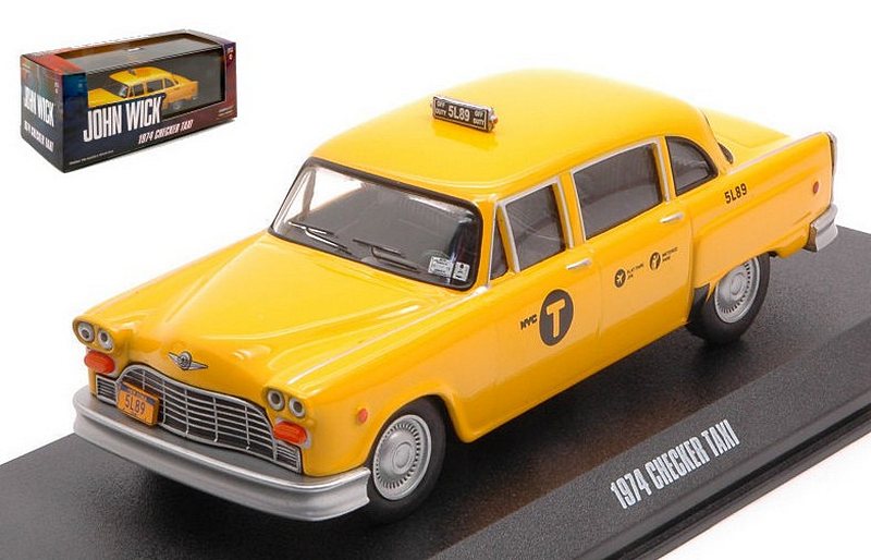 Checker 1974 N.Y.C.Taxi John Wick Chapter 3 Parabellum 2019 by greenlight
