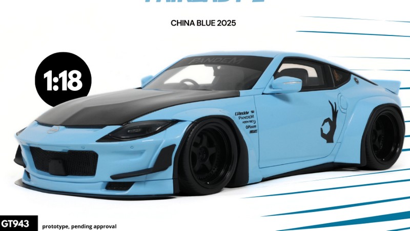 Nissan Fairlady Z Pandem China 2025 (Blue) by gtspirit