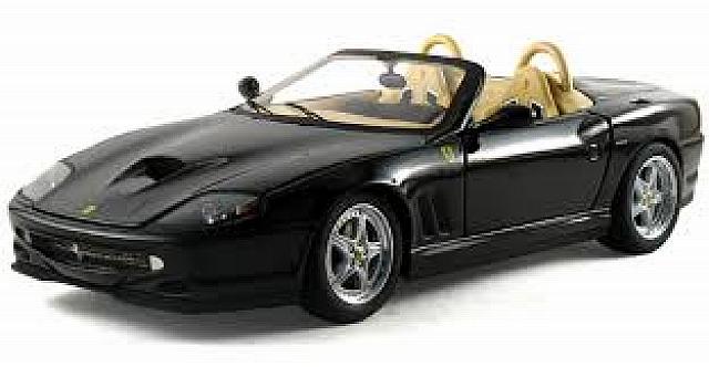 Ferrari 550 Barchetta Pininfarina 2000 (Black) by hot-wheels
