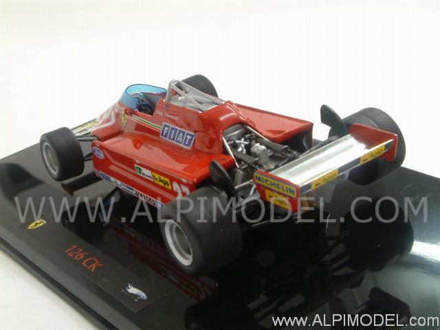 Ferrari 126 CK 1981 Gilles Villeneuve - hot-wheels