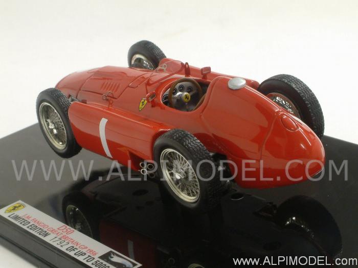 Ferrari D50 GP Great Britain 1956 Juan Manuel Fangio - hot-wheels