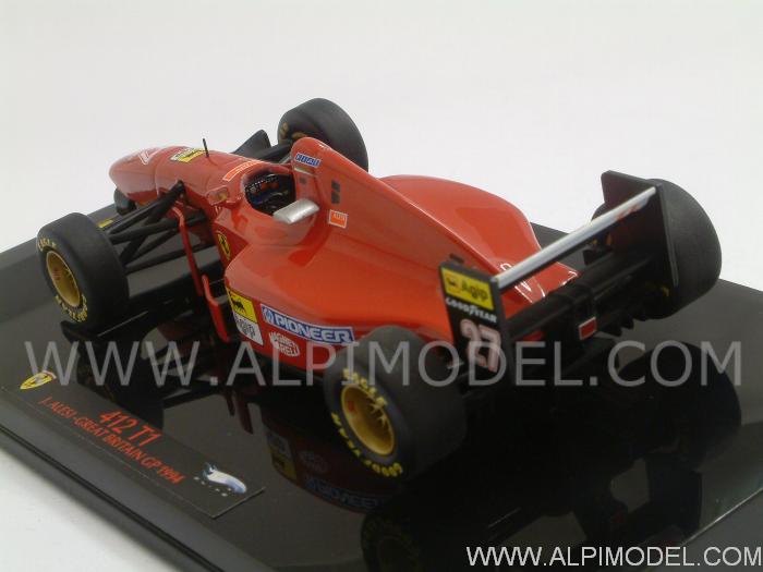Ferrari 412T1 GP Great Britain 1994 Jean Alesi - hot-wheels