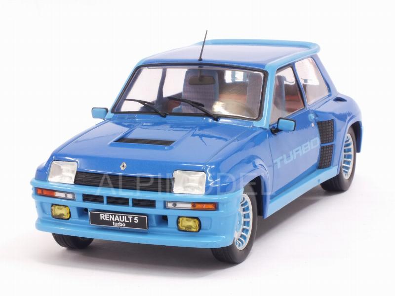 Renault 5 Turbo 1 1981 (Blue) by ixo-models