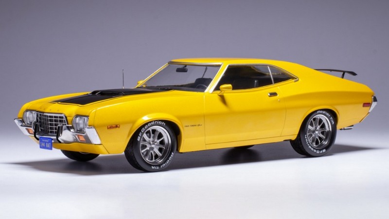 Ford Gran Torino Sport 1972 (Yellow) by ixo-models
