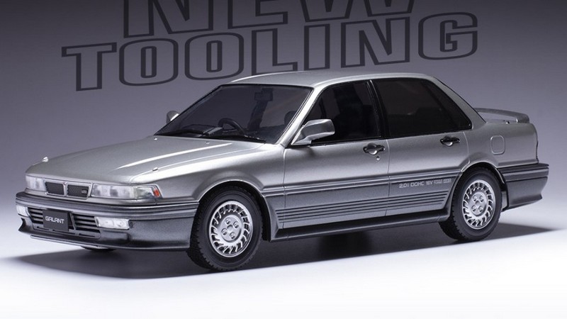 Mitsubishi Galant VR-4 1987 (Silver) by ixo-models
