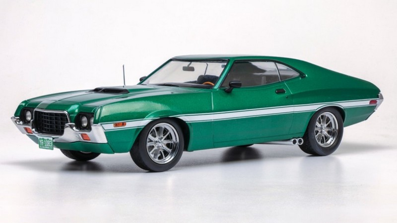 Ford Gran Torino Sport 1972 (Green) by ixo-models