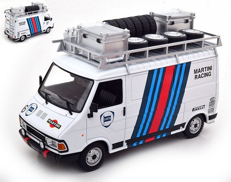Fiat 242 Martini Rally Team 1986 Assistance by ixo-models