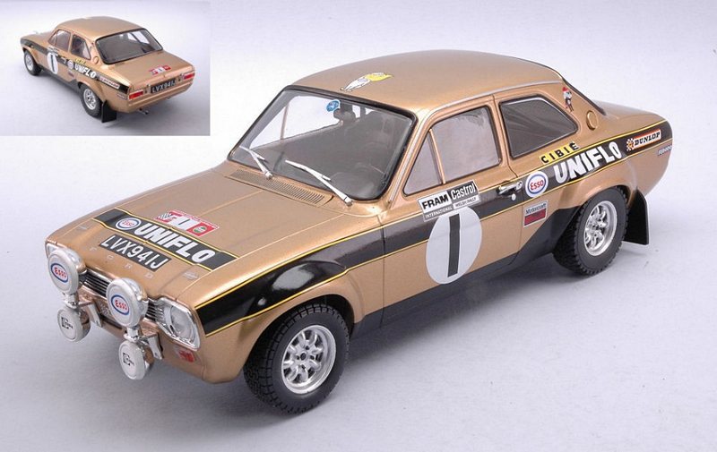 Ford Escort Mk1 RS1600 #1 Rally Wales 1972 Clark - Porter by ixo-models