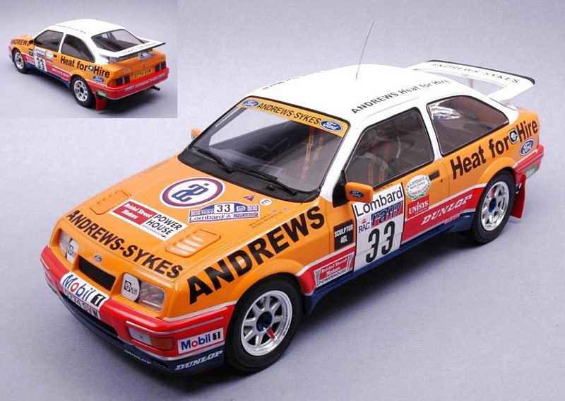 Ford Sierra RS Cosworth #33 Rally RAC Lombard 1989 Brookes - Wilson by ixo-models