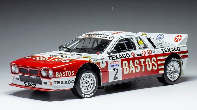 Lancia 037 #2 Rally Ypres 1985 Snijers - Colebunders by ixo-models