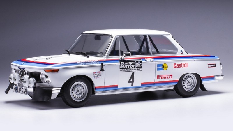 BMW 2002 #4 RAC Rally 1973 Waldegaard - Thorszelius by ixo-models