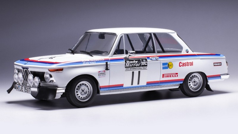 BMW 2002 #11 RAC Rally 1973 Warmboldt -Todt by ixo-models