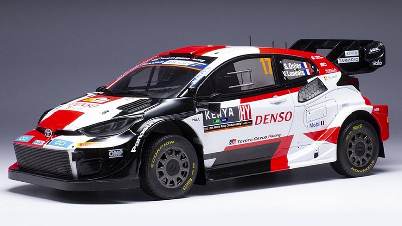 Toyota Yaris GR #17 Rally Safari 2023 Ogier - Landais by ixo-models