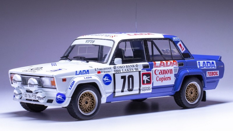 Lada 2105 VFTS #70 1000 Lakes Rally 1986 Tumalevicious - Videika by ixo-models