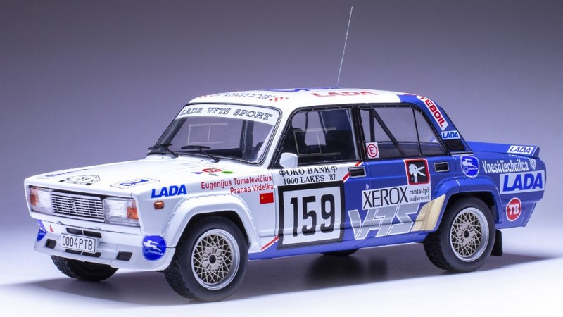 Lada 2105 VFTS #159 1000 Lakes Rally 1987 Tumalevicious - Videika by ixo-models