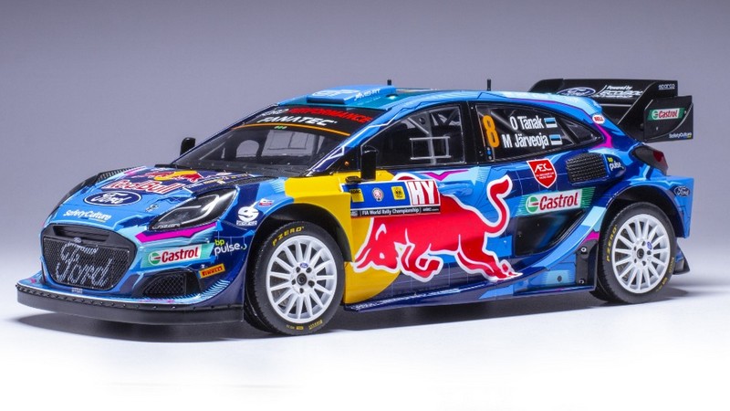 Ford Puma WRC #8 Central European Rally 2023 Tanak - Jarveoja by ixo-models