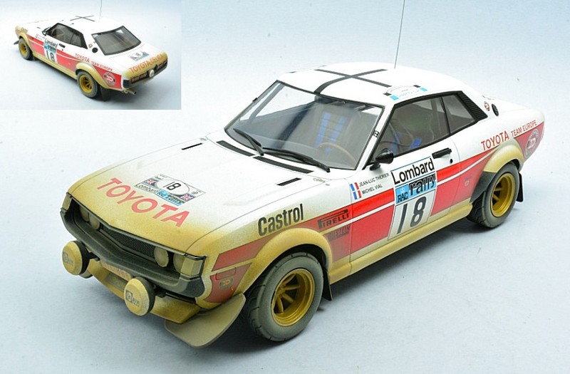 Toyota Celica 2000 GT (RA21) #18 RAC Rally 1977 Therier-Vial by ixo-models